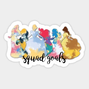 Squad Goals Sticker